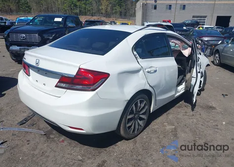 2015 Honda Civic Ex-L from USA, damaged, VIN 19XFB2F95FE031105